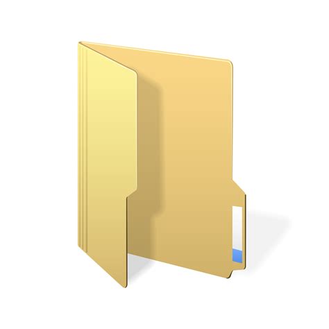 File Computer Folder Icon Isolated On White Background 4249014 Vector
