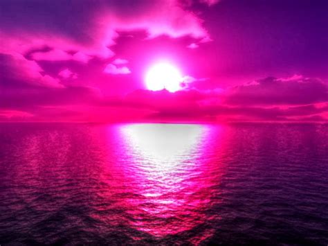 Purple Ocean Sunset Wallpapers Gallery