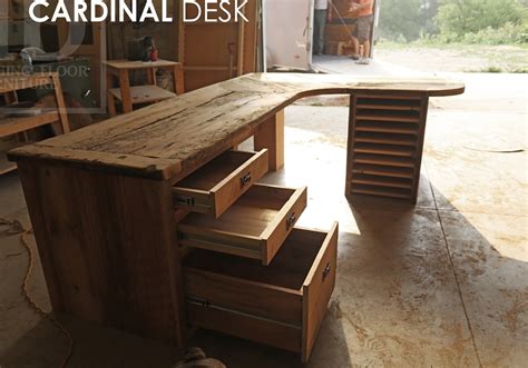 This kind of desk is visually attractive and easy to build. Reclaimed Barnwood Desks Ontario Epoxy Gerald Reinink Blog ...