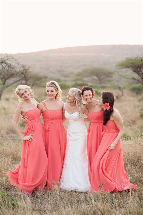 Coral Wedding Ideascoral Wedding Dresses