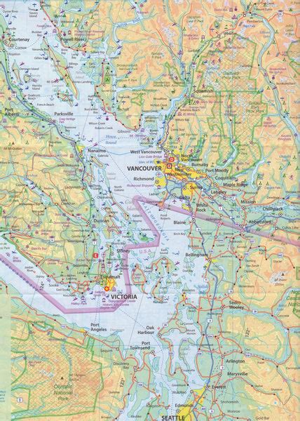 British Columbia South Itmb Buy Map Of British Columbia Mapworld