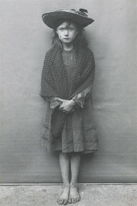 Malnourished Poor Girl In Victorian Britain1900s Vintage Photography