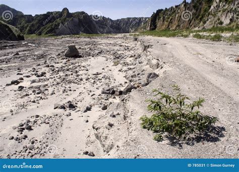 Volcanic Landscape Lahar Valley Mount Pinatubo Stock Image Image 785031