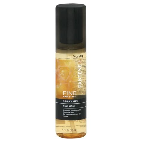 Makes your blowout last longer Pantene Pro-V Fine Hair Style Spray Gel Root Lifter Pump
