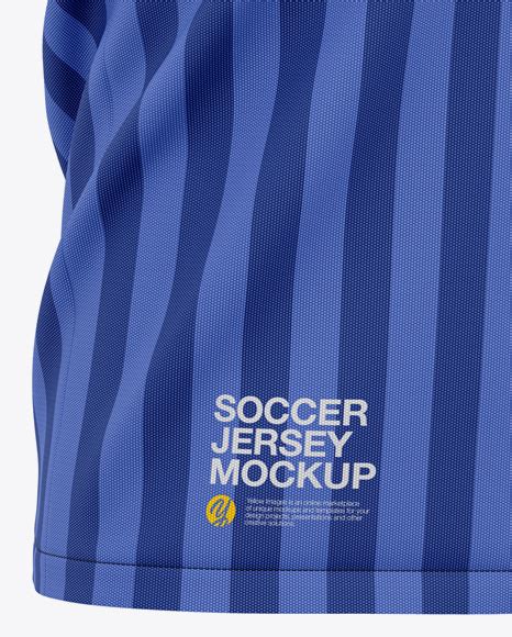 Download Men's V-Neck Soccer Jersey Mockup - Half-Front View ...