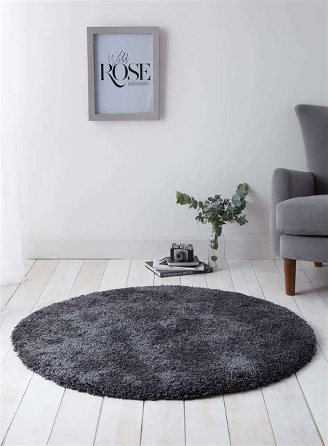 The hygiene of your mat largely depends on how often it's used and how often it's washed. Round charcoal rug | Charcoal rug, Rugs, Decor