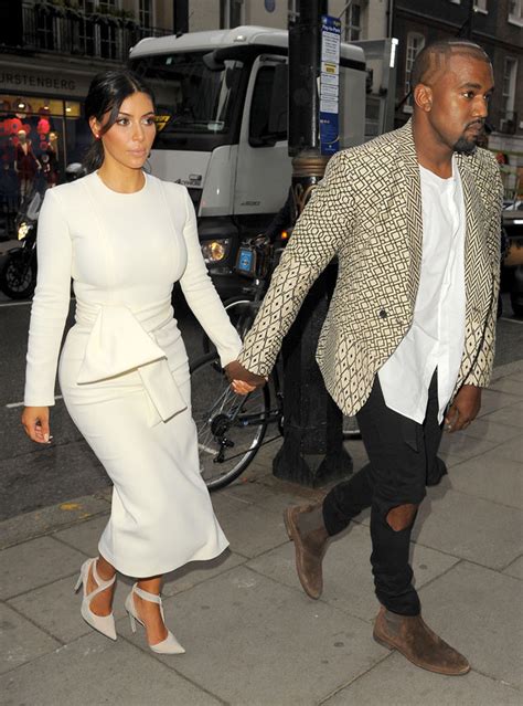Kim Kardashian And Kanye West Enjoy Date Night In London Without North
