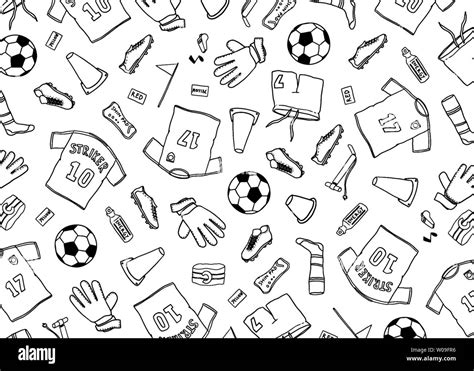 Football Shoes Print Black And White Stock Photos And Images Alamy
