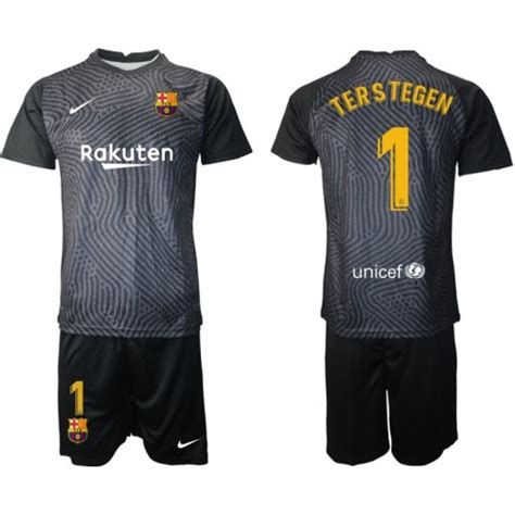 Barcelona 2020/2021 camiseta de la 1ª equipación mujer. Camiseta de fútbol FC Barcelona Portero TER Stegen 1 Niños ...
