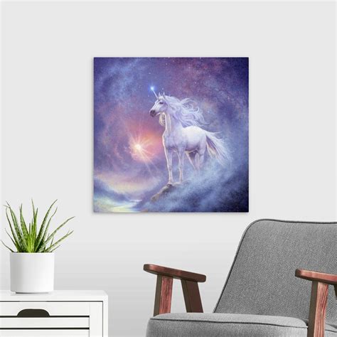 Astral Unicorn I Wall Art Canvas Prints Framed Prints Wall Peels