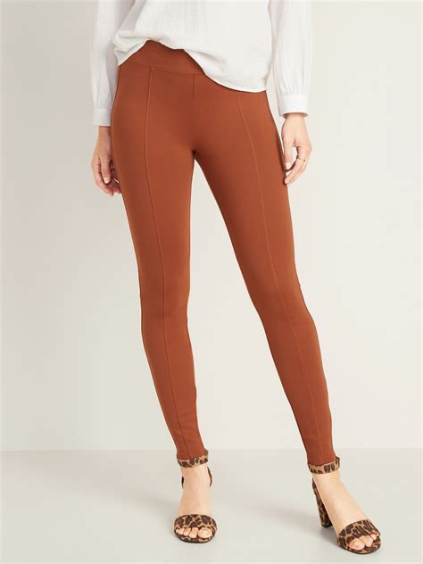 High Waisted Stevie Ponte Knit Pants For Women Old Navy Pants For Women Ponte Knit Knit Pants