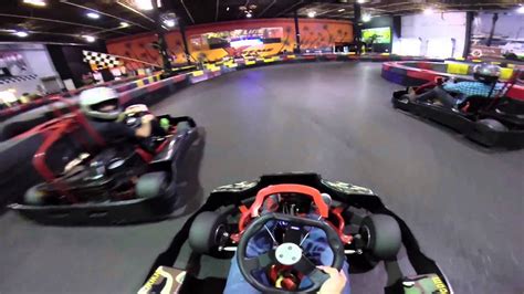 Super Fast Indoor Go Kart Racing Youtube