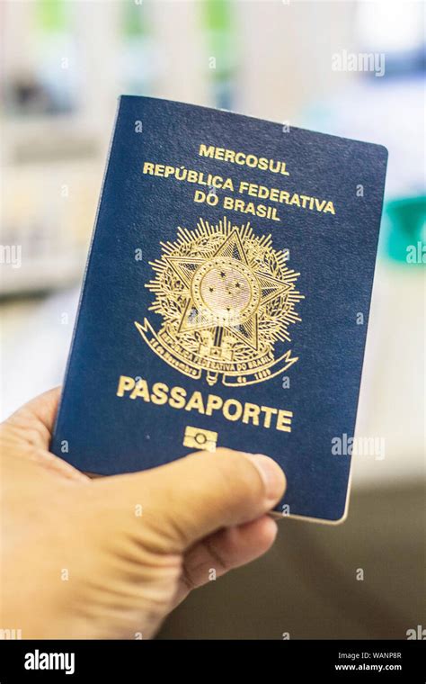 Brazilian Passport Brazil Stock Photo Alamy