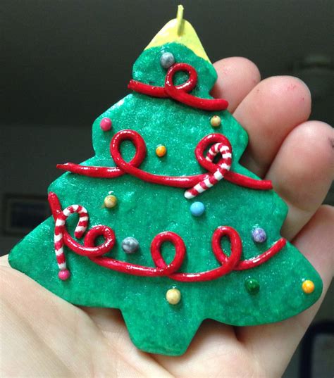 Fun to make homemade Christmas ornaments made with ovenbake clay