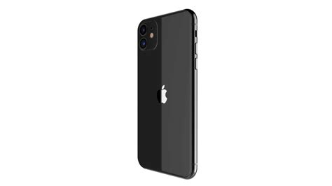 Apple Iphone 11 Black 3d Model By Rzo
