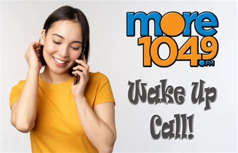 Register For The 2024 Wake Up Call More 1049