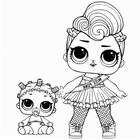 Kitty lol surprise omg ausmalbilder swag. 13 Impressionnant De Dessin Poupée Lol Photos - Coloriage ...