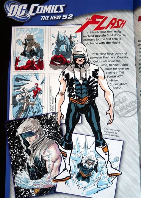 Captain Cold New 52 Character Design Dc Comics Central Pinterest
