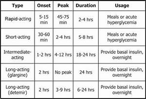 Insulin Action Times And Peak Times Google Search Nursing School