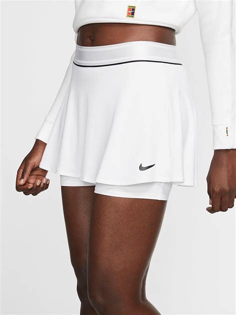 Der tennisrock von heute ist vor allem eines: NIKE Damen Tennisrock NikeCourt Dri-FIT weiß | L
