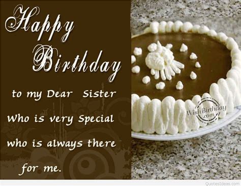 Happy Birthday My Dear Sister Quotes Birthdaybuzz