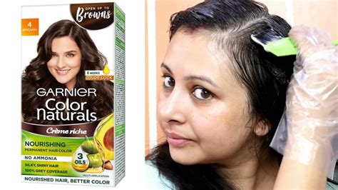 How Do I Colour My Hair At Home Garnier Colour Naturals Kaur Tips Youtube