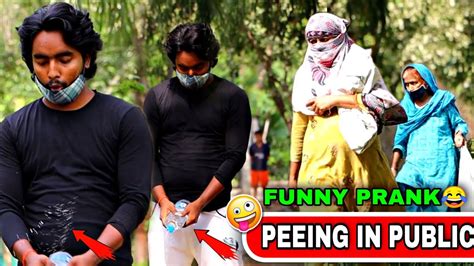 Peeing In Public Prank Pee Prank Susu Prank In India Bhaukali Pranks Youtube