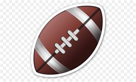 These emojis became part of the apple iphone starting in ios 2.2 as an unlockable feature on handsets sold in english speaking countries. American Football Background Clipart Emoji Sticker
