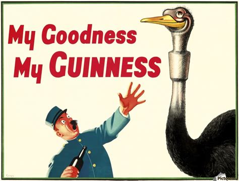 My Goodness My Guinness Original Vintage Poster Vintage Poster