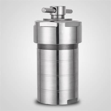 500ml Hydrothermal Autoclave Reactor 304 Stainless Cylinder Ptfe