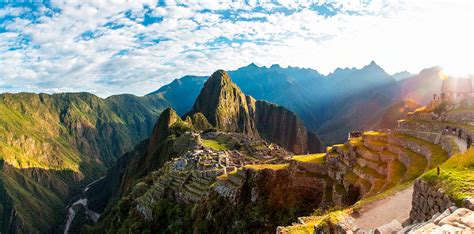 A quechua phrase meaning old peak, machu picchu, the best surviving representation of an incan city, built in the middle of a cloud forest around the 15 th century, sits 2,430 meters high in the eastern mountain range of the peruvian andes. Home - Kontiki Tours