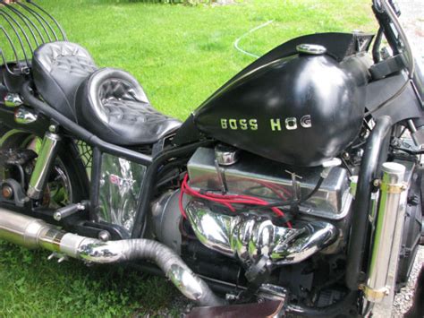 1993 Boss Hog Vintage Exzotic V8 Chevy Motorcycle Mad Max Style
