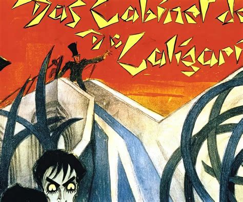 The Cabinet of Dr Caligari Movie Poster Art Print 1920 - Etsy