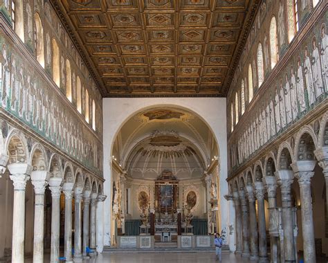 Basilica Of Santapollinare Nuovo Early Christian Basilica