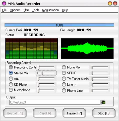 Reproduce the recorded audio with multiple effects notable features: MP3 Audio Recorder 2018 - Full Setup Free Download for Windows 10, 8.1, 7 64/32 bit
