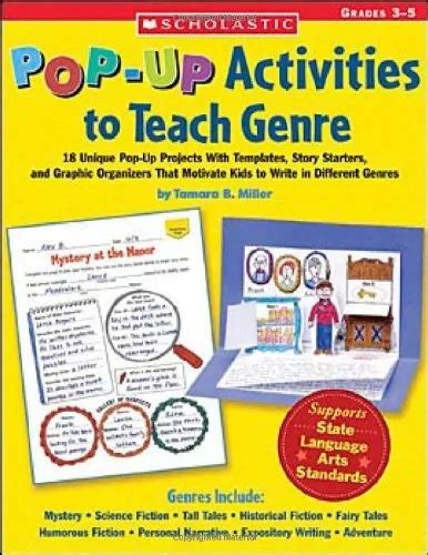 pop up activities to teach genre 18 unique pop up by tamara b miller and tamara 20 75 picclick