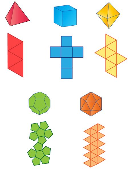 2d And 3d Shapes Definition Examples Properties And Nets