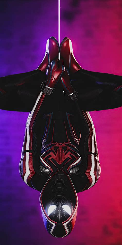 1080x2160 Spiderman Miles Morales 2021 Upside Down One Plus 5thonor 7x