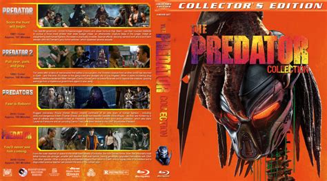 Predator Collection 1987 2018 R1 Custom Blu Ray Cover Dvdcovercom