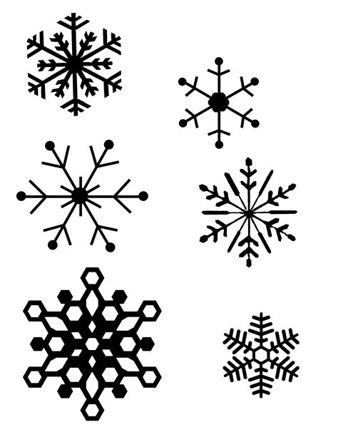Free Snowflake Line Art Download Free Clip Art Free Clip Art On