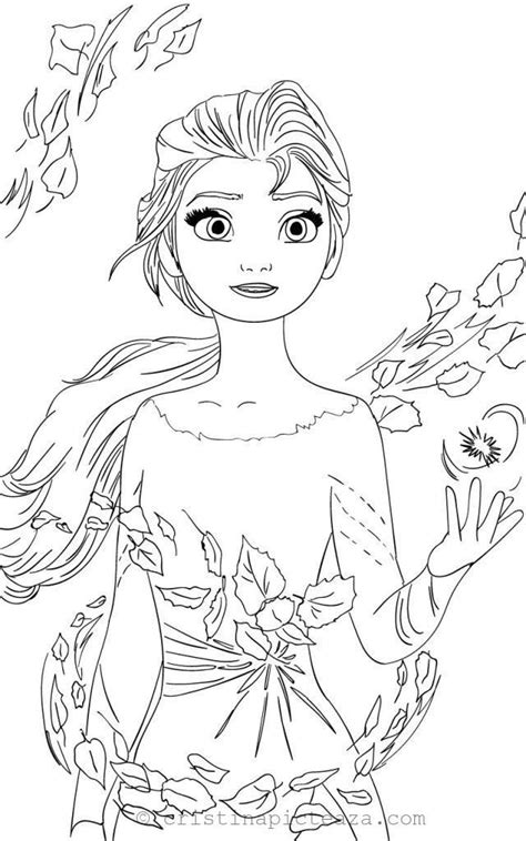 Desene De Colorat Cu Elsa 2 Desene De Colorat Ideas In 2021