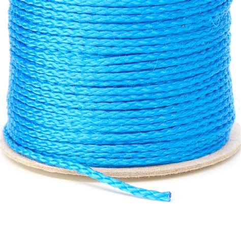 15mm Royal Blue Polypropylene Cord Kalsi Cords Uk Manufacturer