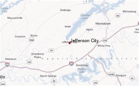 Jefferson City Tennessee Location Guide