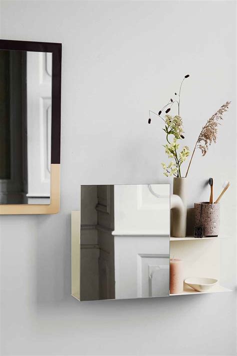 Svante Wall Shelf With Mirror