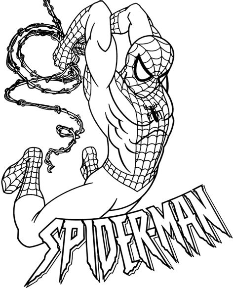 Obrazki Do Kolorowania Spiderman Kolorowanka