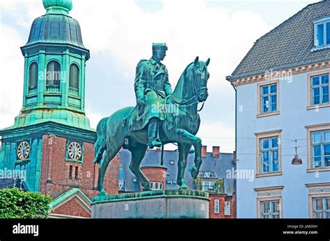 King Christian X Equestrian Statue Copenhagen Denmark Stock Photo Alamy