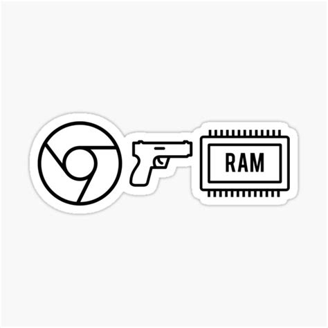 Chrome Ram Meme Give Me All Your Ram Sticker For Sale By Jazoo90