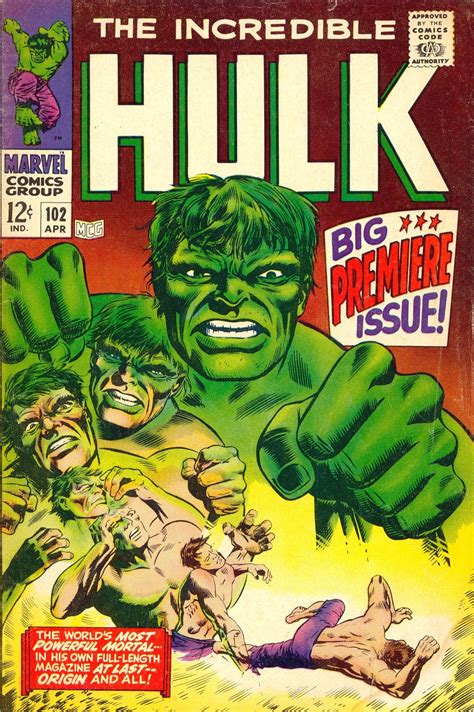 Silver Age Comics Hulk 102 107