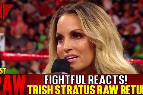 Trish Stratus And Mickie James Return On Wwe Raw Fightful News