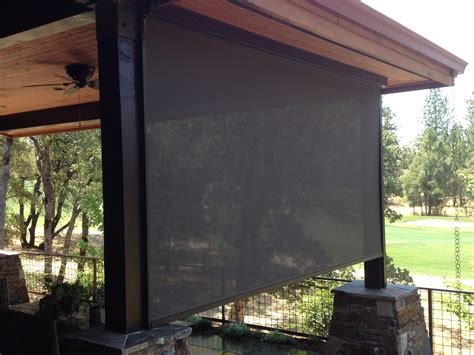 Sun blocking exterior shade screen for windows & skylights. Retractable Sun Shades (Vertical) ‹ Screens 4 Less
